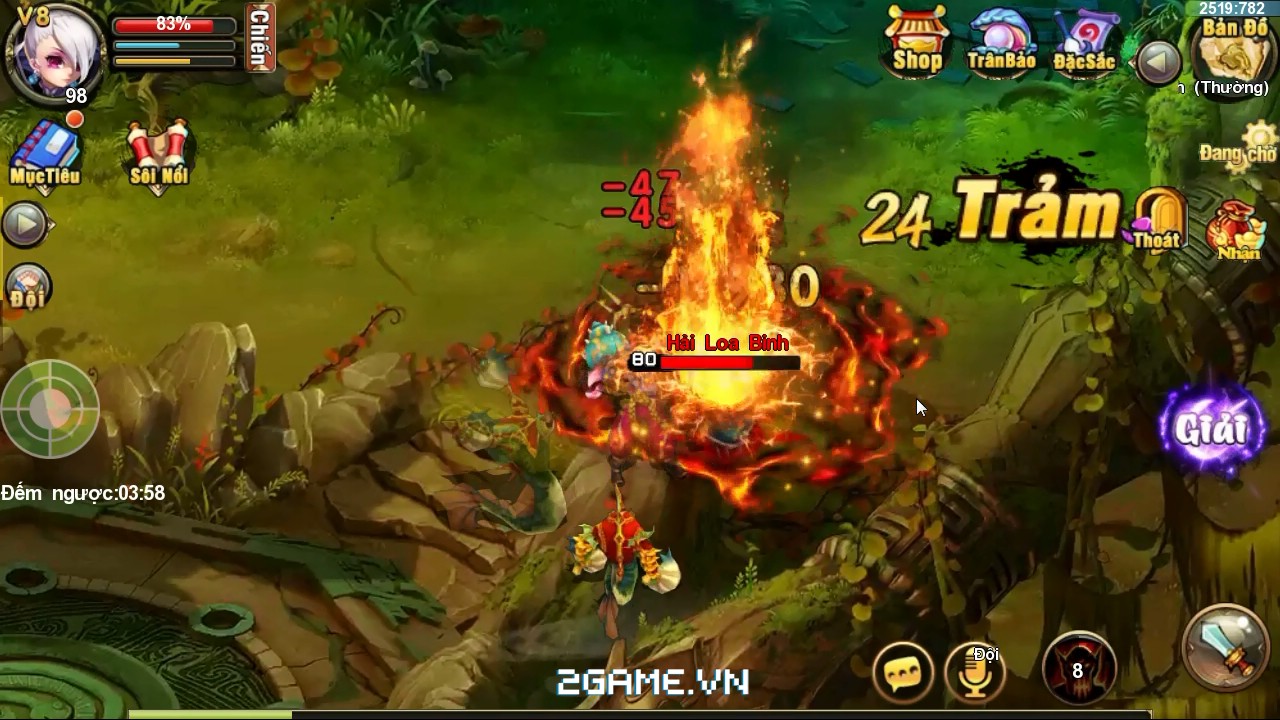 Game Đại Thánh Vương cho người chơi trải nghiệm cảm giác tứ phía đều là địch