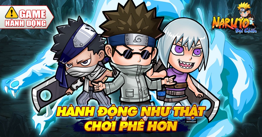 Tặng 210 giftcode Naruto Đại Chiến Mobi