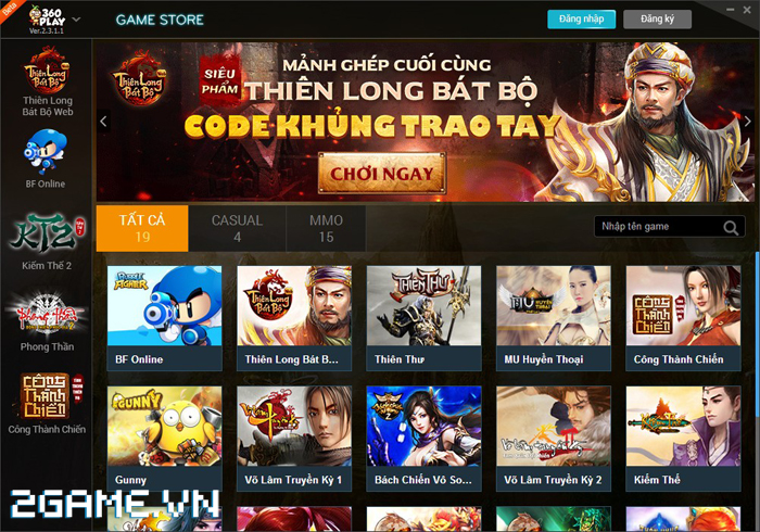 2Game thấy một VNG mạnh mẽ và muốn chơi mạo hiểm đó chứ!