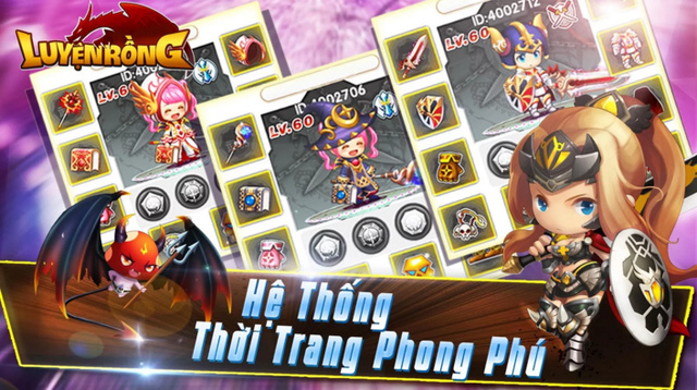 Tặng 320 giftcode game Luyện Rồng